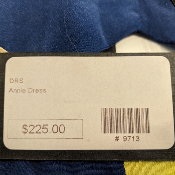 Size M Boundary & Co. Silk color block "Annie" dress - Picture 10 of 11